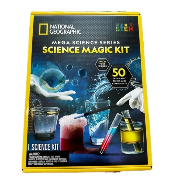 NEW!!! National Geographic Science Magic Kit - Picture 1 of 2